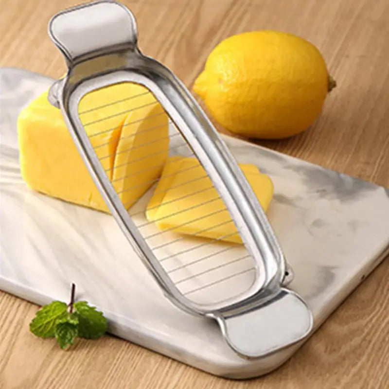 Stainless Steel Cheese Slicer Butter Cutter Soft and Semi-Hard Kitchen Cooking Tools Cheddar Gadgets Grater