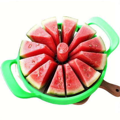 1 Watermelon Cutting Machine, Watermelon Slicer, Stainless Steel Large-Sized Watermelon Slicer, Hotel Kitchen Tool