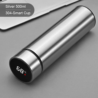 Stainless Steel Thermos Bottle Temperature LED Display Smart Water Bottle Vacuum Flasks Thermoses Coffee Cup Christmas Gifts