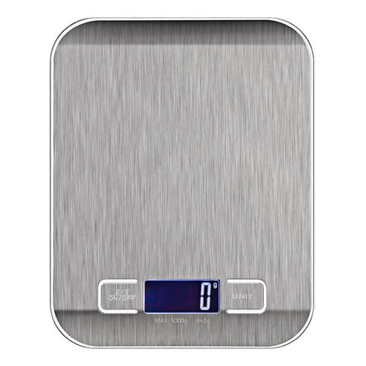 5Kg/10Kg Rechargeable Stainless Steel Electronic Scales Kitchen Scales Home Jewelry Food Snacks Weighing Household Baking Tool