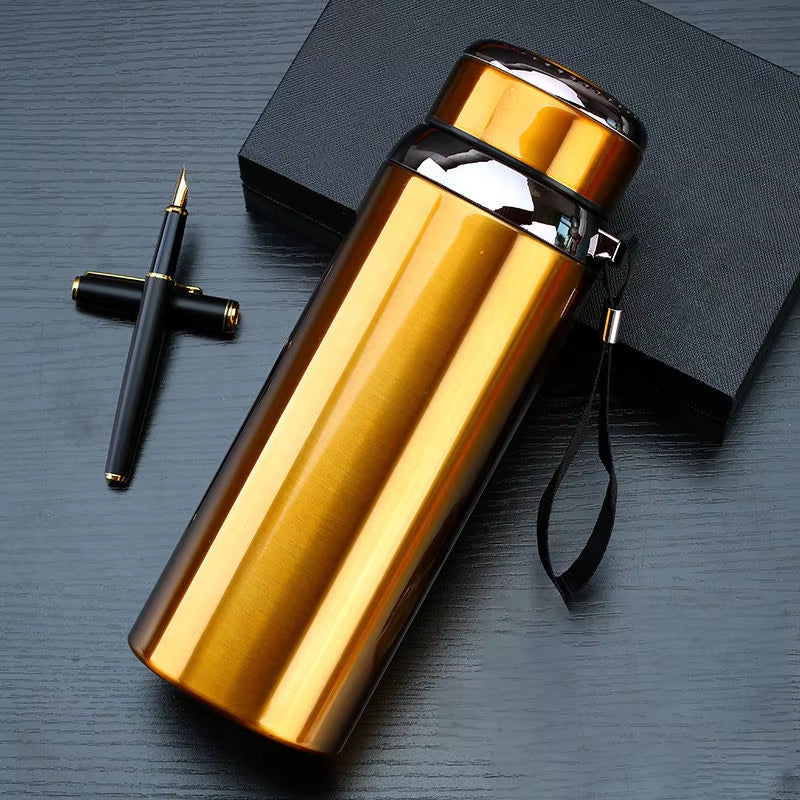 1000/800/600Ml Thermos Cup Vacuum Flask 316 Stainless Steel Large Capacity Tea Cup Thermos Water Bottles Thermoses DIY Lettering