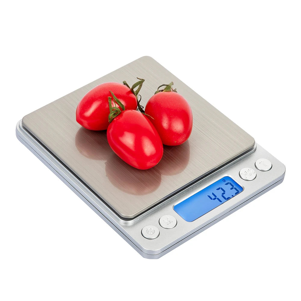 3000G/0.1G Digital Kitchen Scales Portable Electronic Scales Pocket LCD Precision Jewelry Scale Weight Balance Kitchen Tools