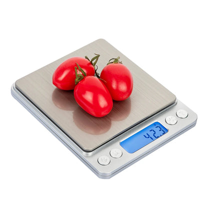 3000G/0.1G Digital Kitchen Scales Portable Electronic Scales Pocket LCD Precision Jewelry Scale Weight Balance Kitchen Tools