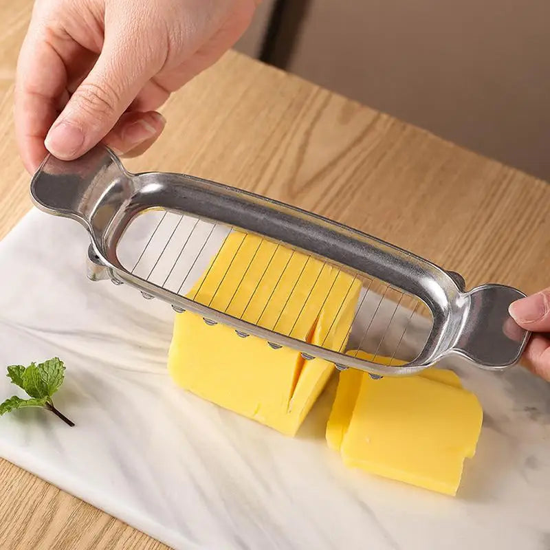 Stainless Steel Cheese Slicer Butter Cutter Soft and Semi-Hard Kitchen Cooking Tools Cheddar Gadgets Grater