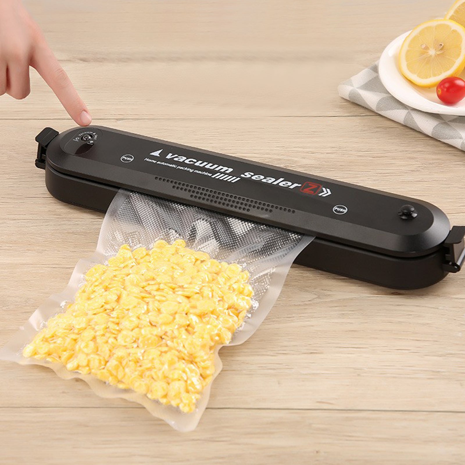 Vacuum Food Sealer Machine Automatic Packing Machine Vacuum Sealer Dry/Wet+60Bag