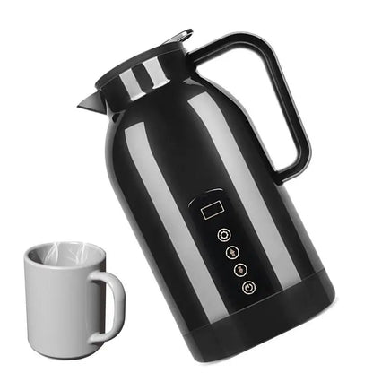 ​1150Ml Elect​ric Auto Kettle Portable Travel Heating Cup for Milk Drinks Car Thermal Cup Car Electrical Appliances