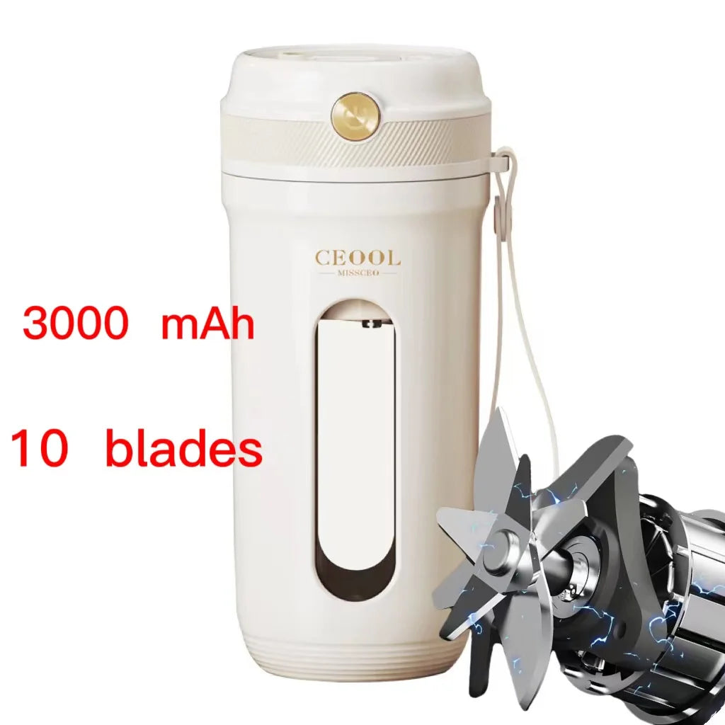 Mini Portable Blender Electric Fruit Juicer Mixers Extractors Multifunction Juice Maker Machine Blenders Smoothies Mixer