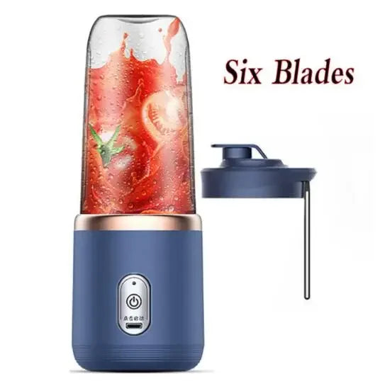 Multifunctional Double Cup Electric Fruit Juicer Portable Juicer Fruit Blender Milkshake Juice Maker USB Smoothie Blender