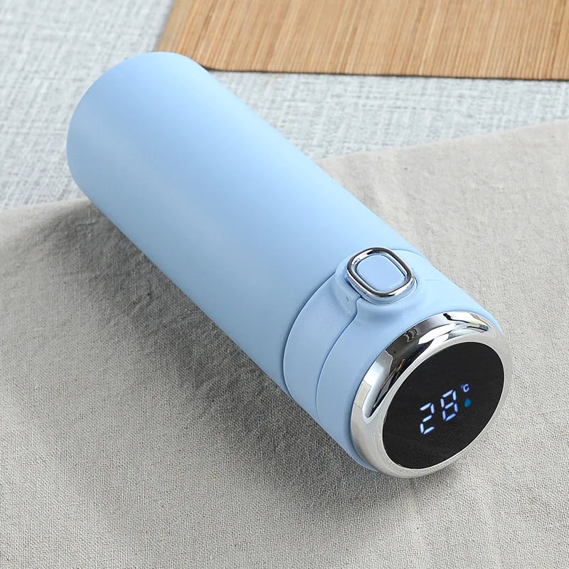 420Ml Stainless Steel Temperature Display Thermal Mug Smart Thermos Bottle Coffee Tea Thermo Bottle Christmas Gift Water Bottle