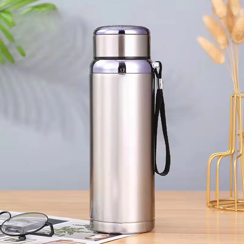 1000/800/600Ml Thermos Cup Vacuum Flask 316 Stainless Steel Large Capacity Tea Cup Thermos Water Bottles Thermoses DIY Lettering