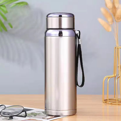 1000/800/600Ml Thermos Cup Vacuum Flask 316 Stainless Steel Large Capacity Tea Cup Thermos Water Bottles Thermoses DIY Lettering