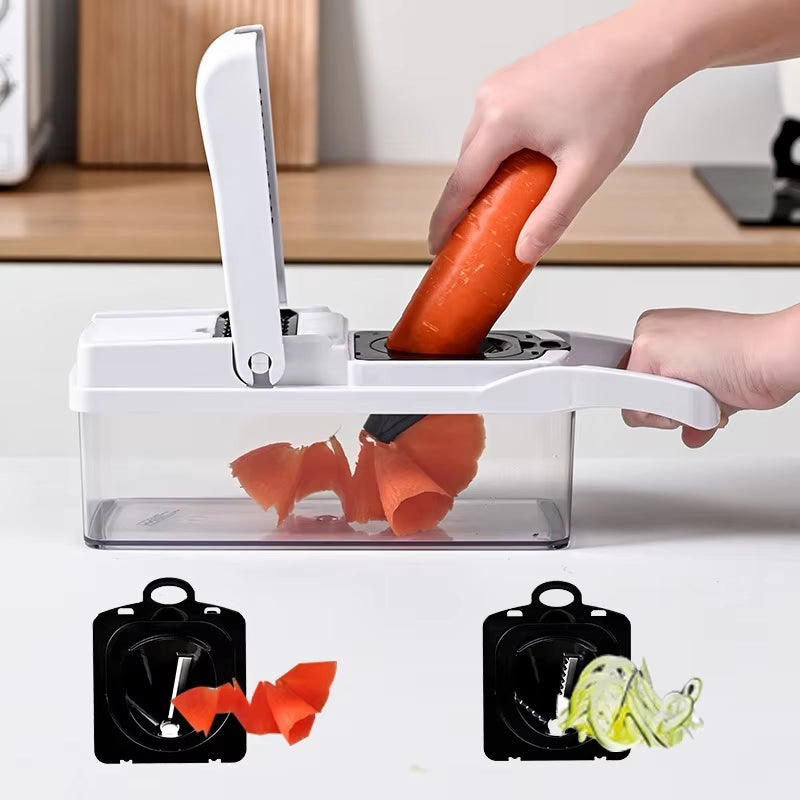 Kitchen Slicer, Multifunctional Vegetable Slicer, Fruit Slicer, Household Planer, Vegetable Cutting Tool in Stock